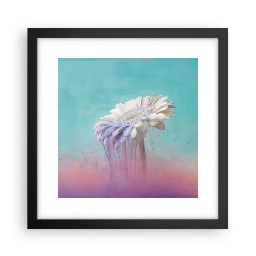 Poster in cornice nera - L'aldilà dei fiori - 30x30 cm