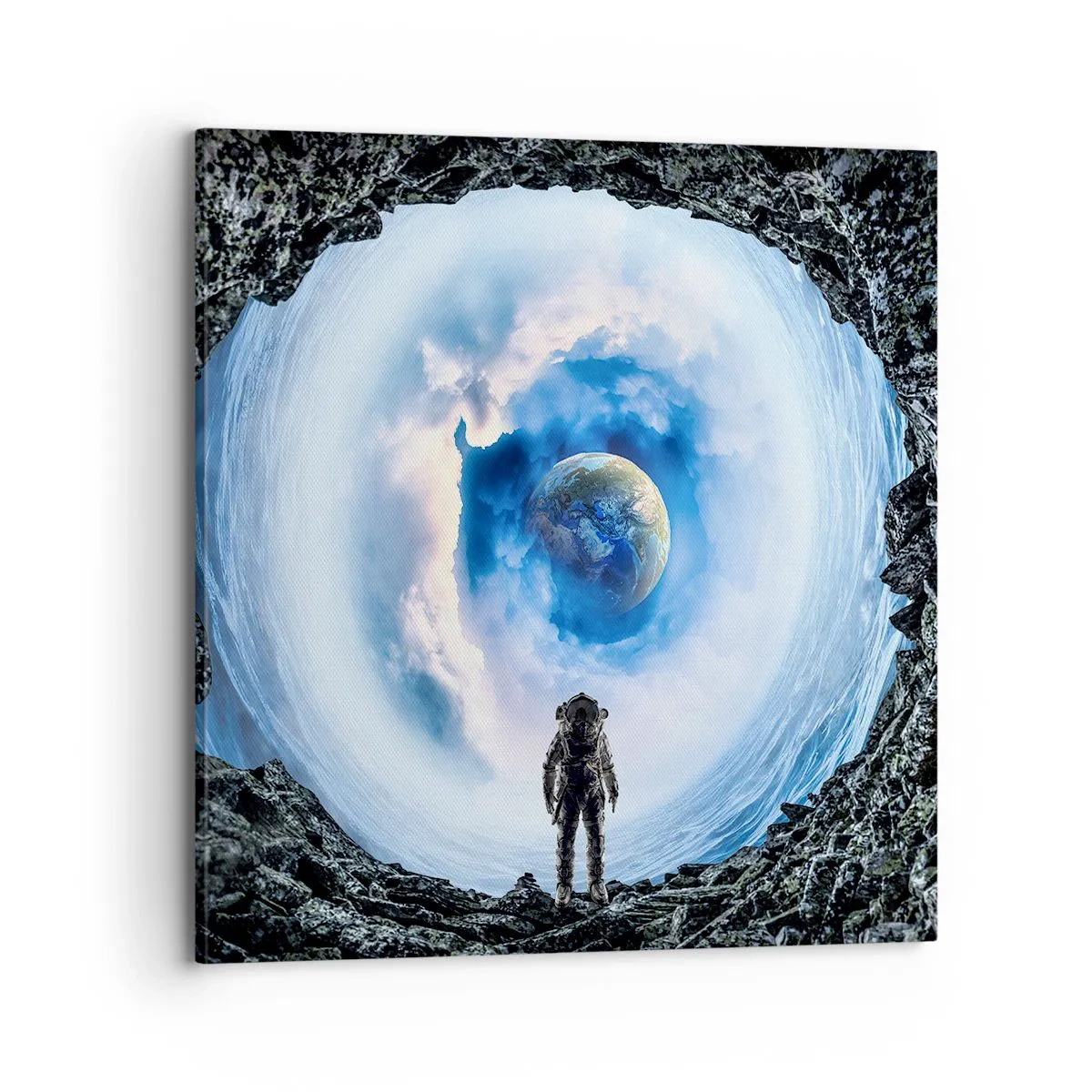 Quadro su tela - Stampe su Tela - Già vicino a casa - 70x70 cm