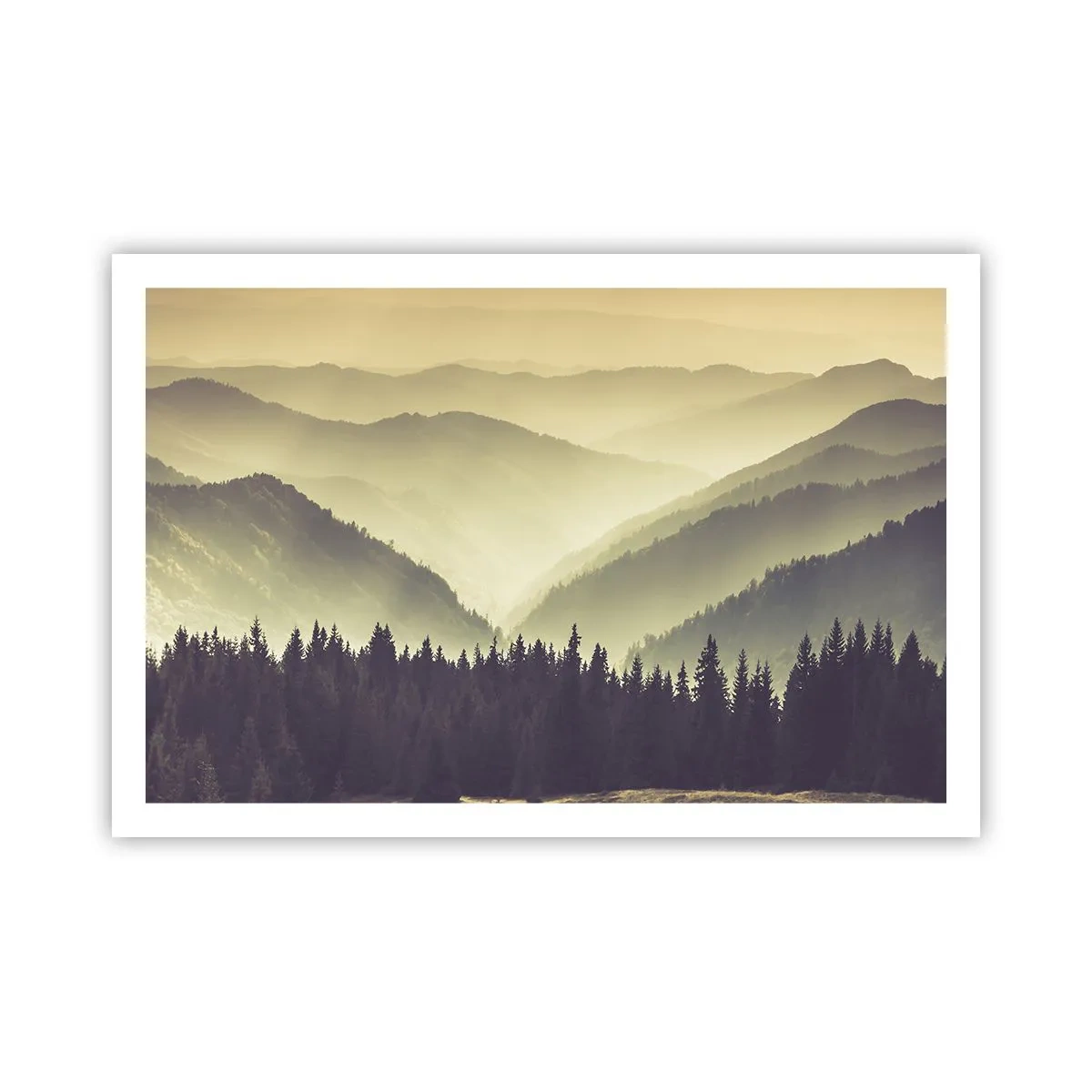 Poster - Dopo sette montagne… - 91x61 cm