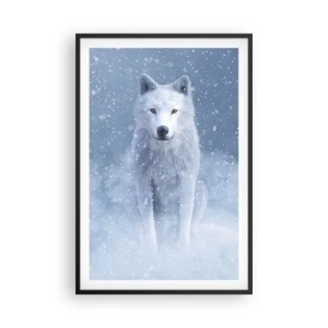 Poster in cornice nera - Nello spirito dell'inverno - 61x91 cm