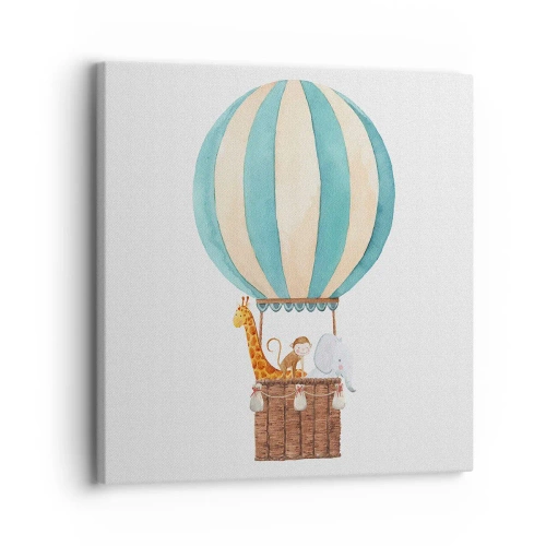 Quadro su tela - Stampe su Tela - Una gita fantastica - 30x30 cm