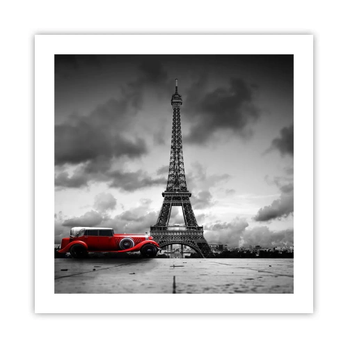 Poster - Non molto tempo fa a Parigi - 50x50 cm