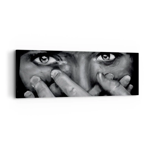 Quadro su tela - Stampe su Tela - Non dico chi l'ha dipinto - 90x30 cm
