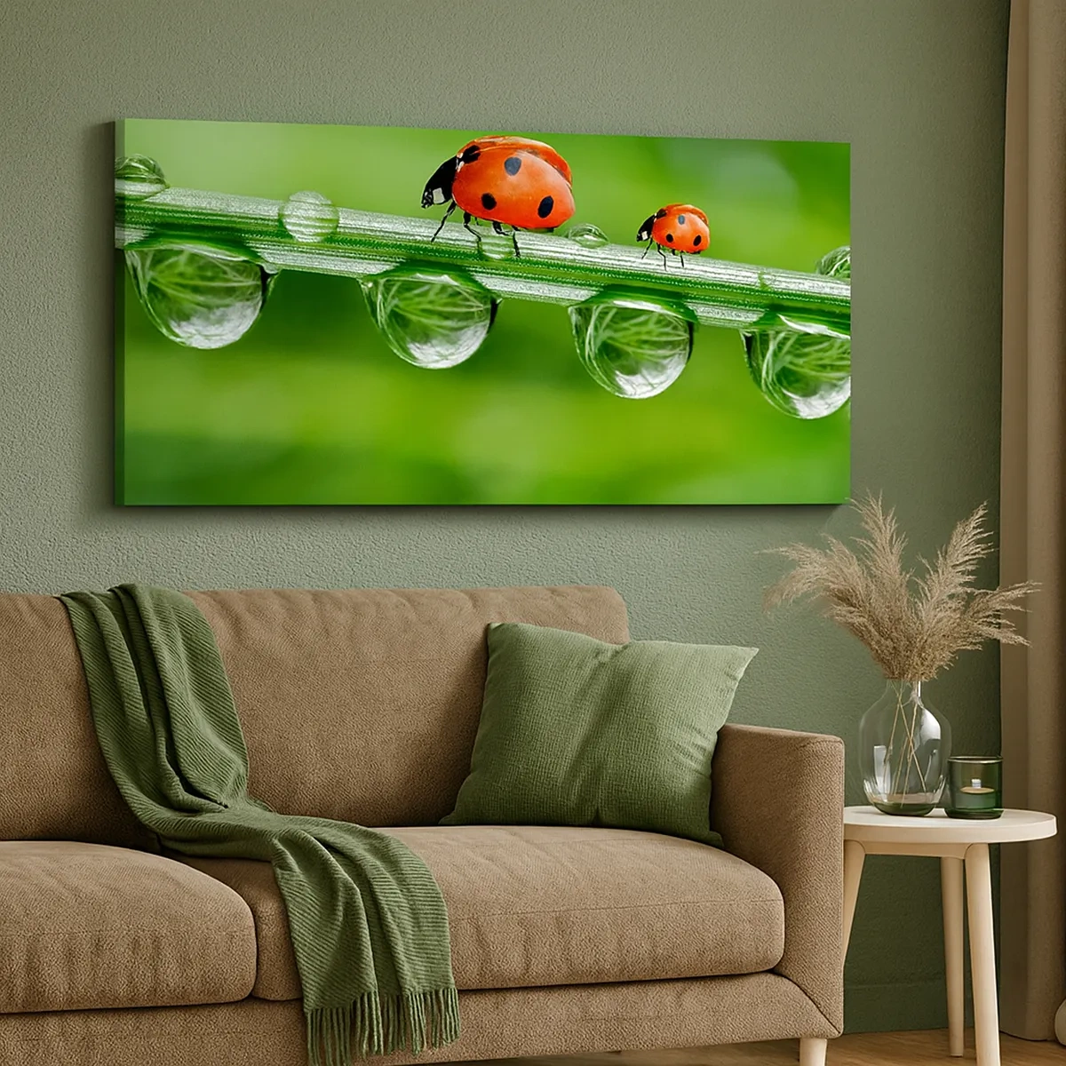 Quadro su tela - Stampe su Tela - In cammino per tutta l'estate - 30x30 cm