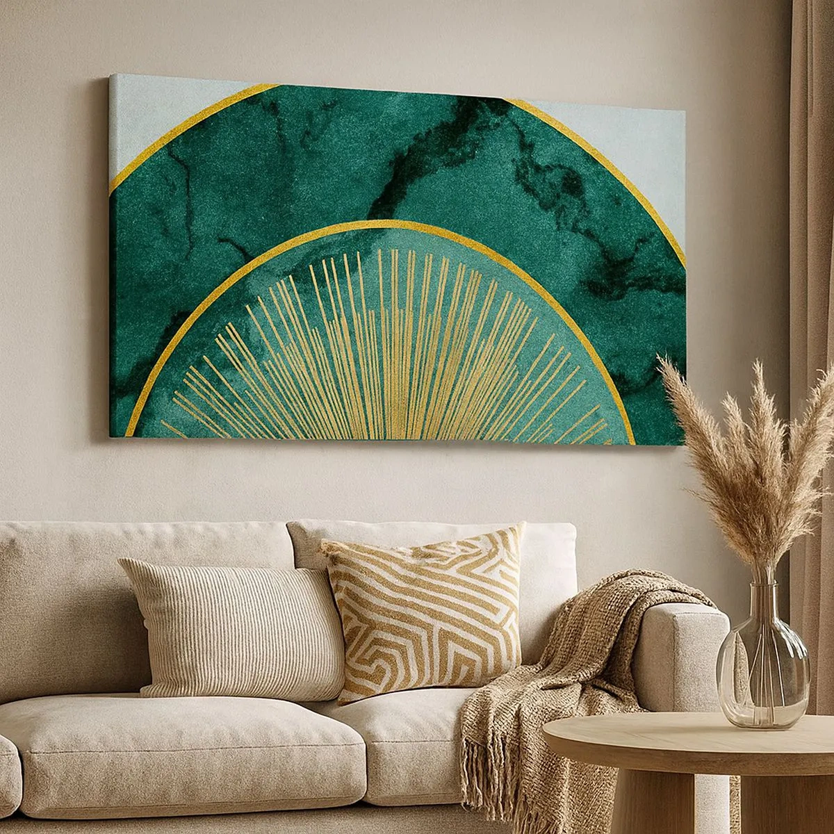 Quadro su tela - Stampe su Tela - Un altro sistema solare - 100x40 cm