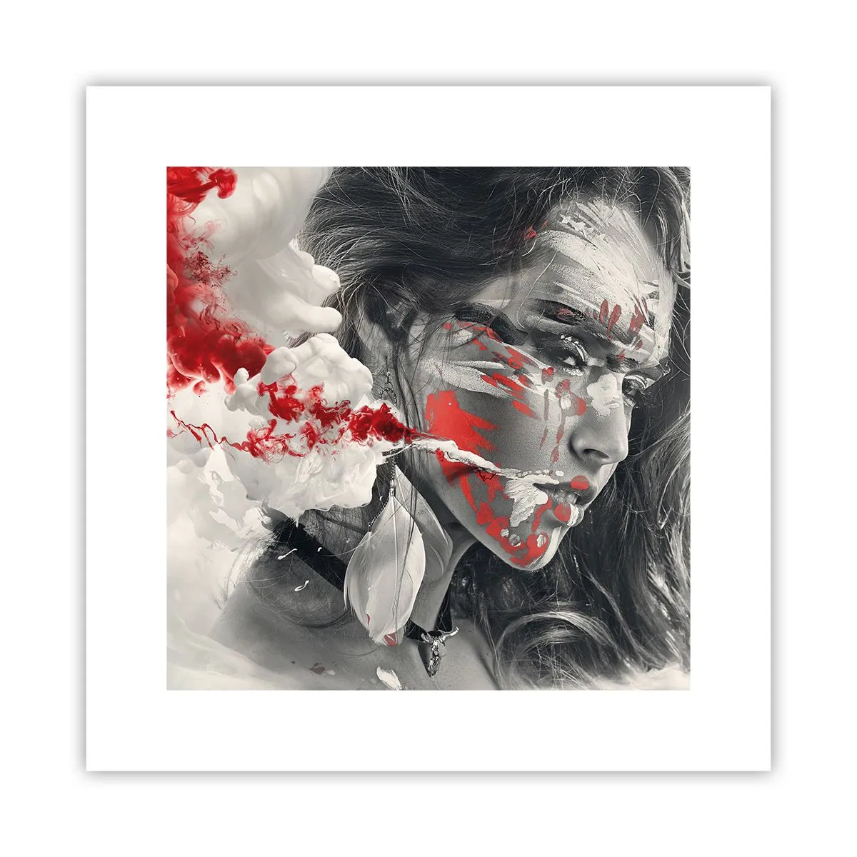 Poster - Nei vapori dell'assurdo - 30x30 cm