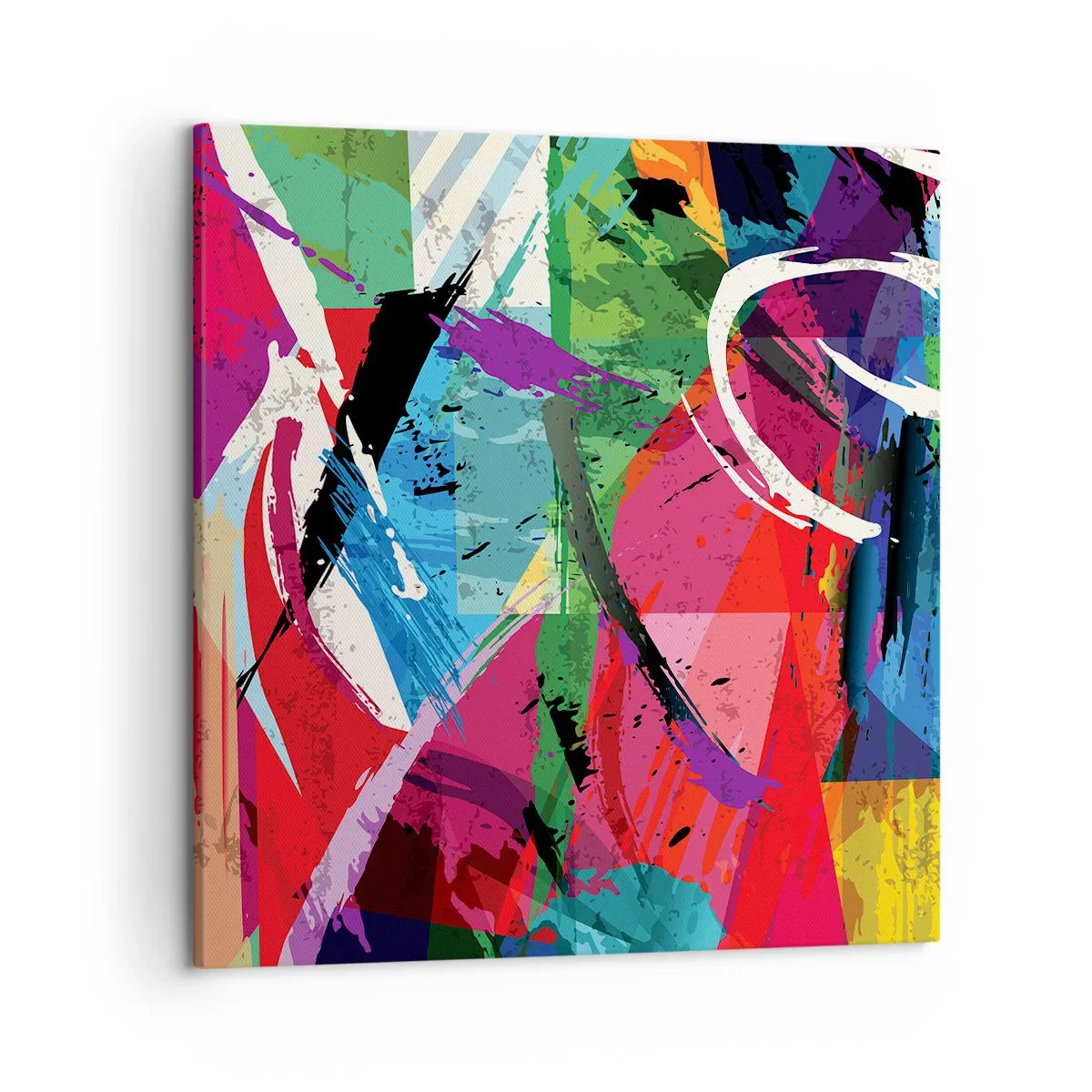 Quadro su tela - Stampe su Tela - Veloce, vivo e saltellante - 50x50 cm