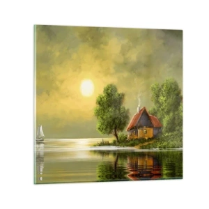 Quadro su vetro - Bello come un quadro - 40x40 cm