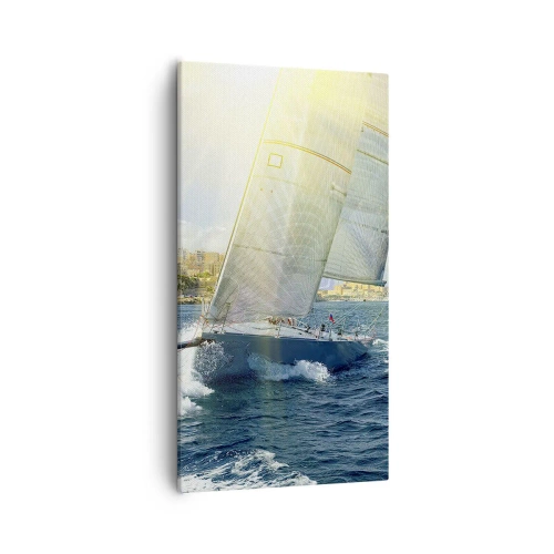 Quadro su tela - Stampe su Tela - Tempo di lasciare la città - 55x100 cm