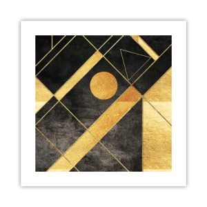 Poster - Sole del deserto - 40x40 cm