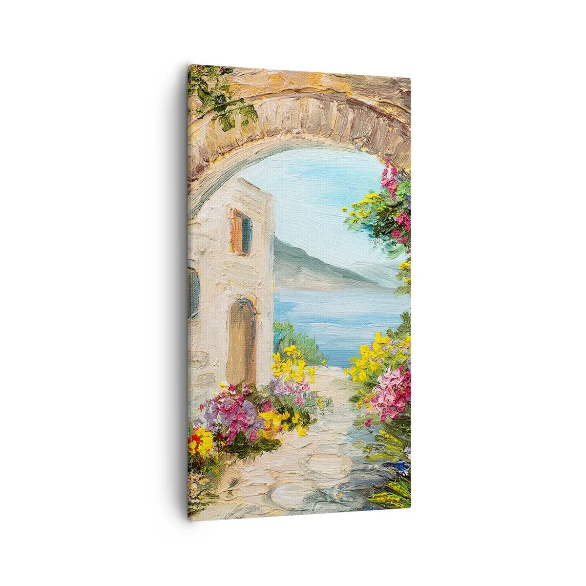 Quadro su tela - Stampe su Tela - La bellezza della provincia costiera - 55x100 cm