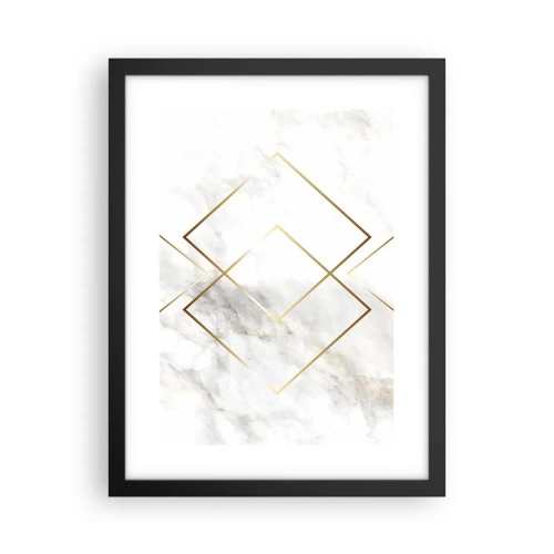 Poster in cornice nera - Vista sull'infinito - 30x40 cm