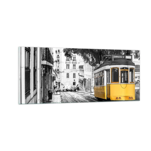 Quadro su vetro - Con il fado in sottofondo - 100x40 cm