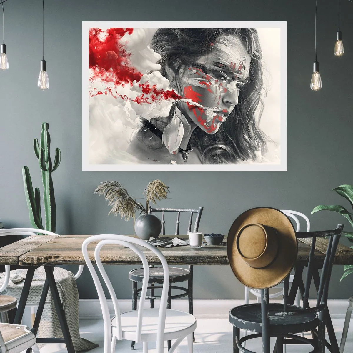 Poster - Nei vapori dell'assurdo - 70x50 cm