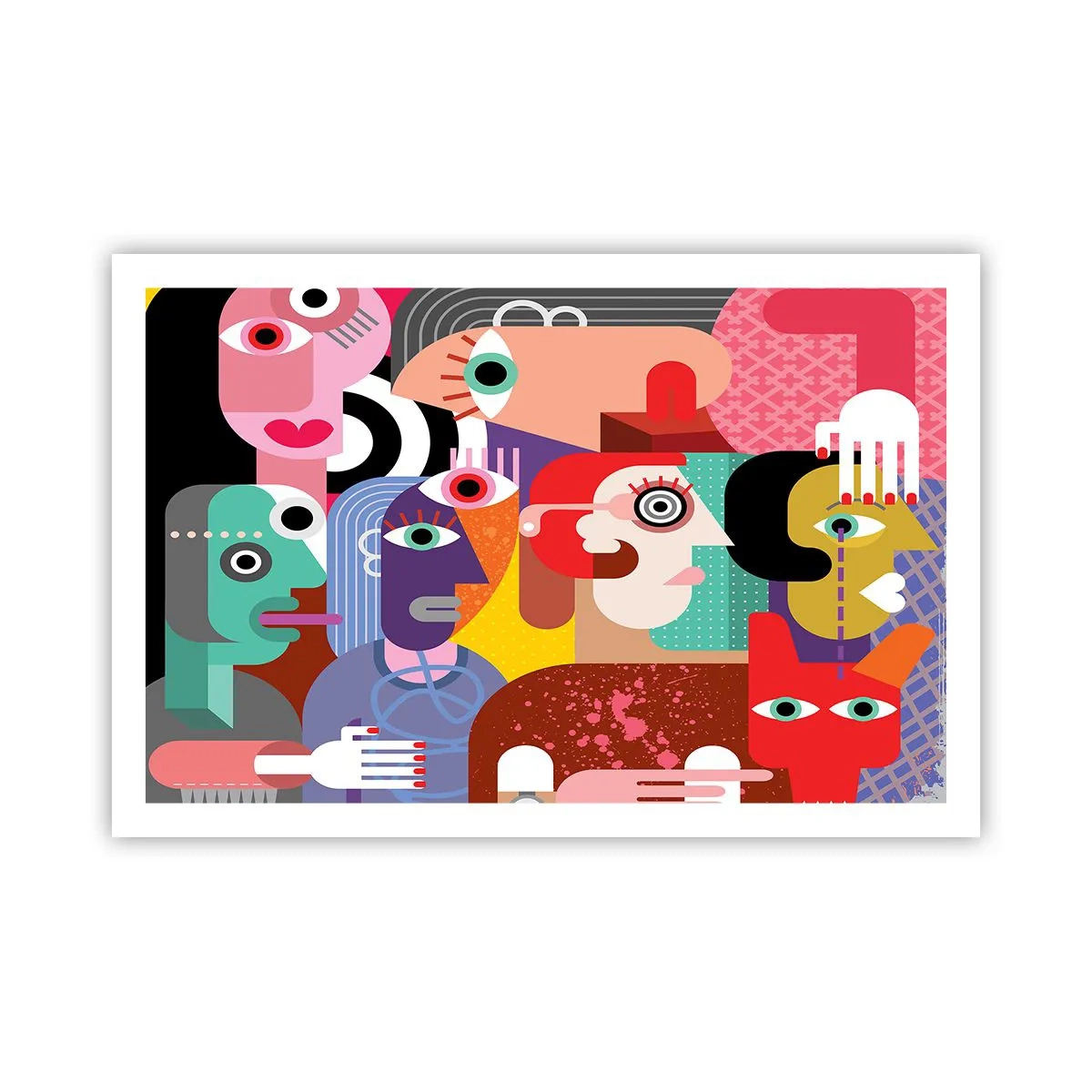 Poster - Mi manda Picasso - 91x61 cm