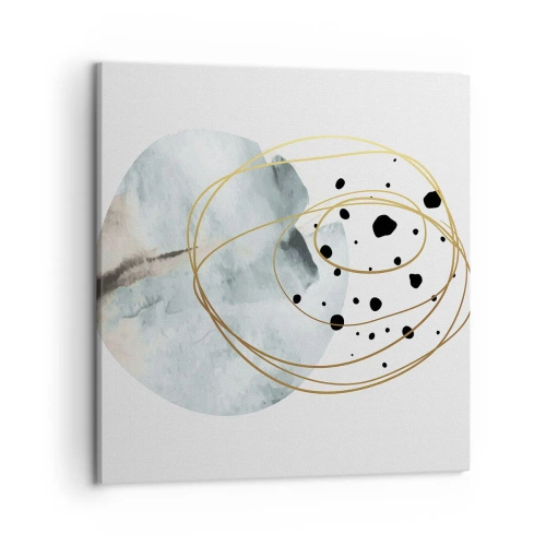 Quadro su tela - Stampe su Tela - Nell'abbraccio dello spazio - 50x50 cm