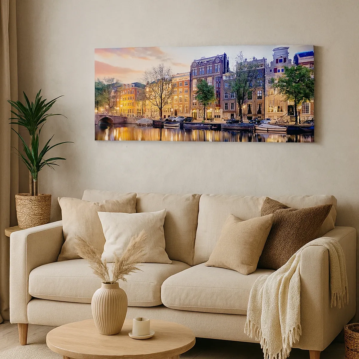 Quadro su tela - Stampe su Tela - Bellezza olandese riservata e tranquilla - 30x30 cm