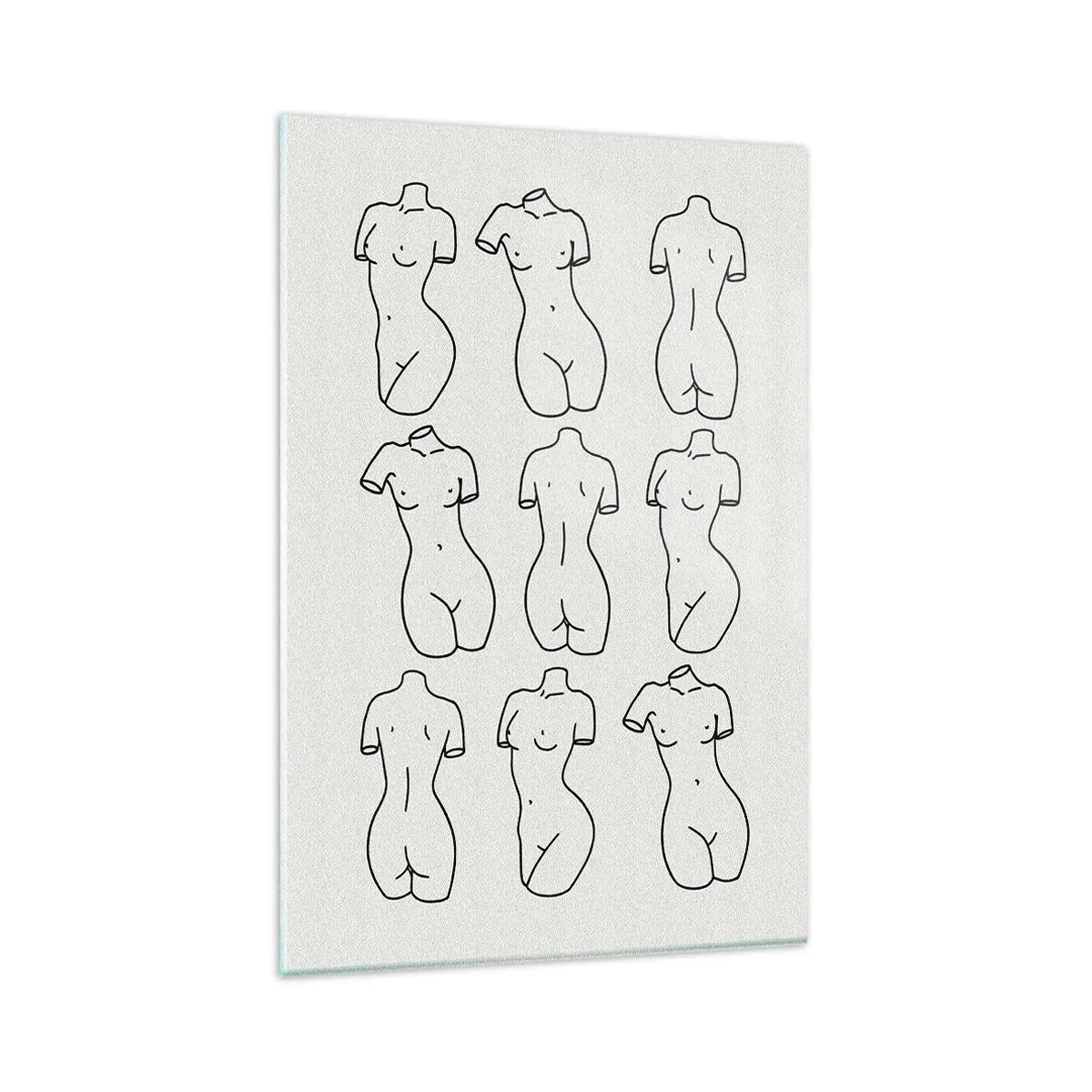 Quadro su vetro - Solo Venere - 80x120 cm