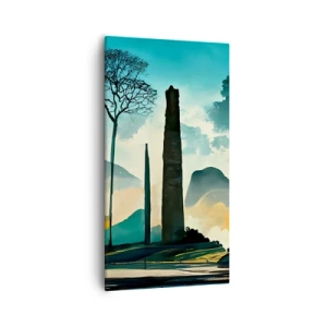 Quadro su tela - Stampe su Tela - Sempre più in alto - 55x100 cm