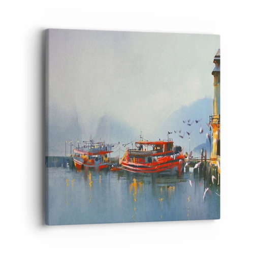 Quadro su tela - Stampe su Tela - Alla fine del mondo - 40x40 cm