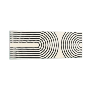 Quadro su vetro - Tra un attimo... - 90x30 cm