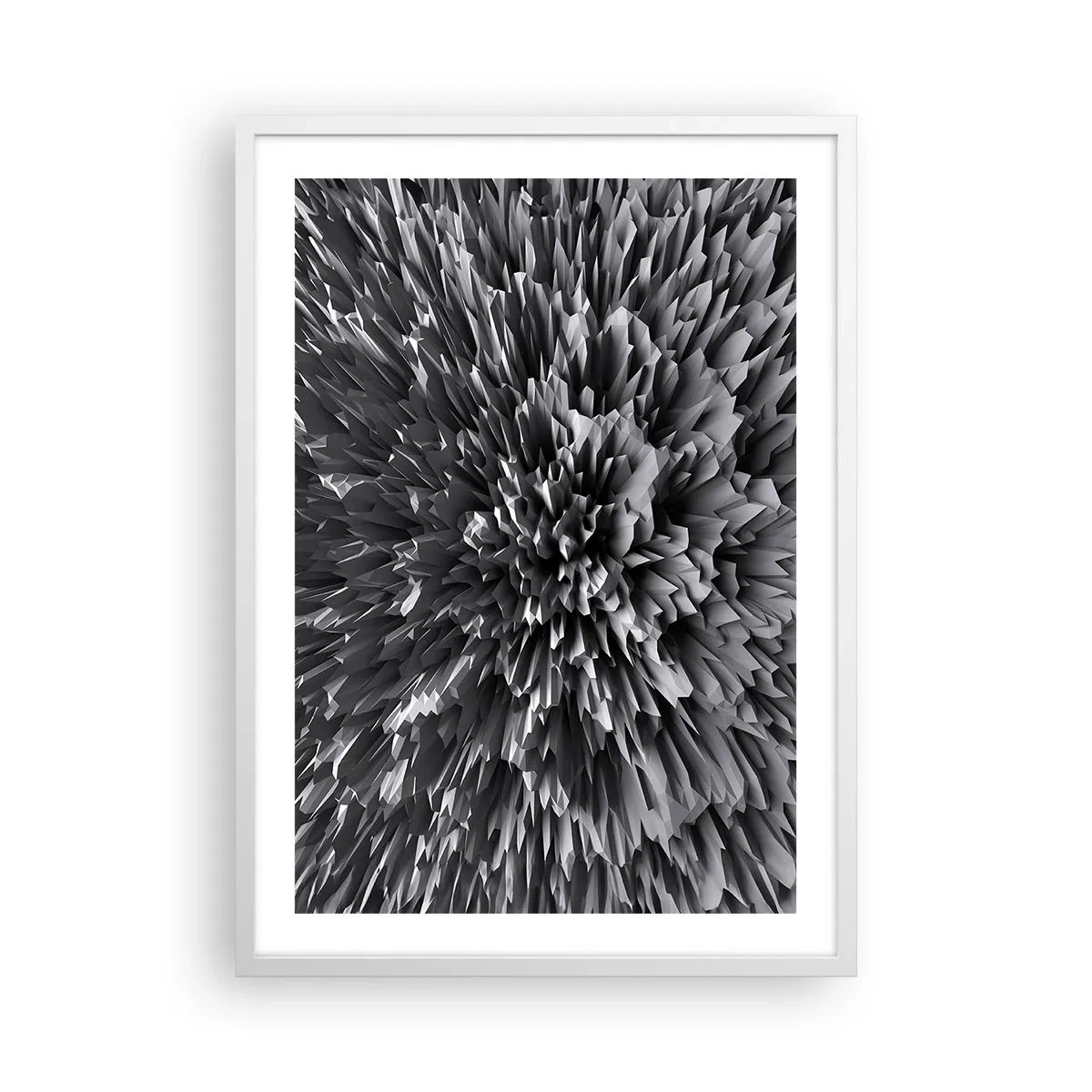 Poster in cornice bianca - Spigolosità massima - 50x70 cm