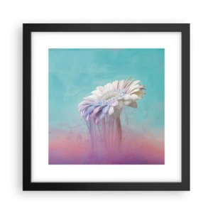 Poster in cornice nera - L'aldilà dei fiori - 30x30 cm