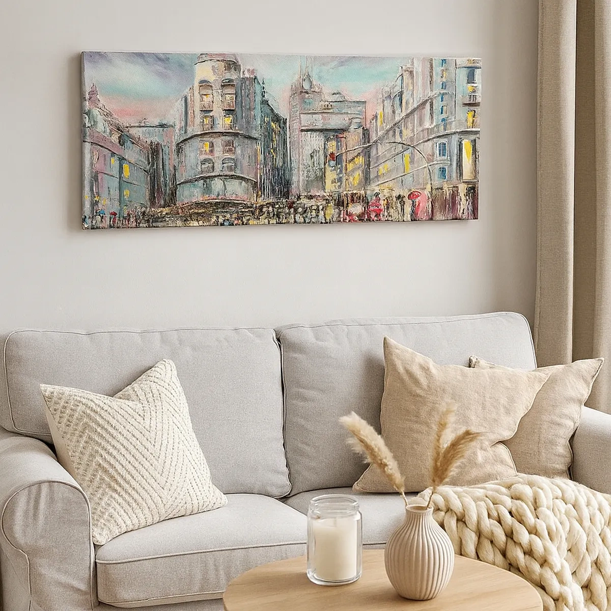 Quadro su tela - Stampe su Tela - Sarà una serata riuscita - 30x30 cm