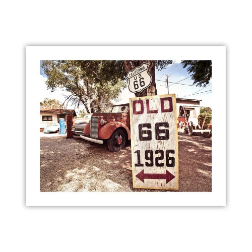 Poster - La leggenda della provincia americana - 50x40 cm