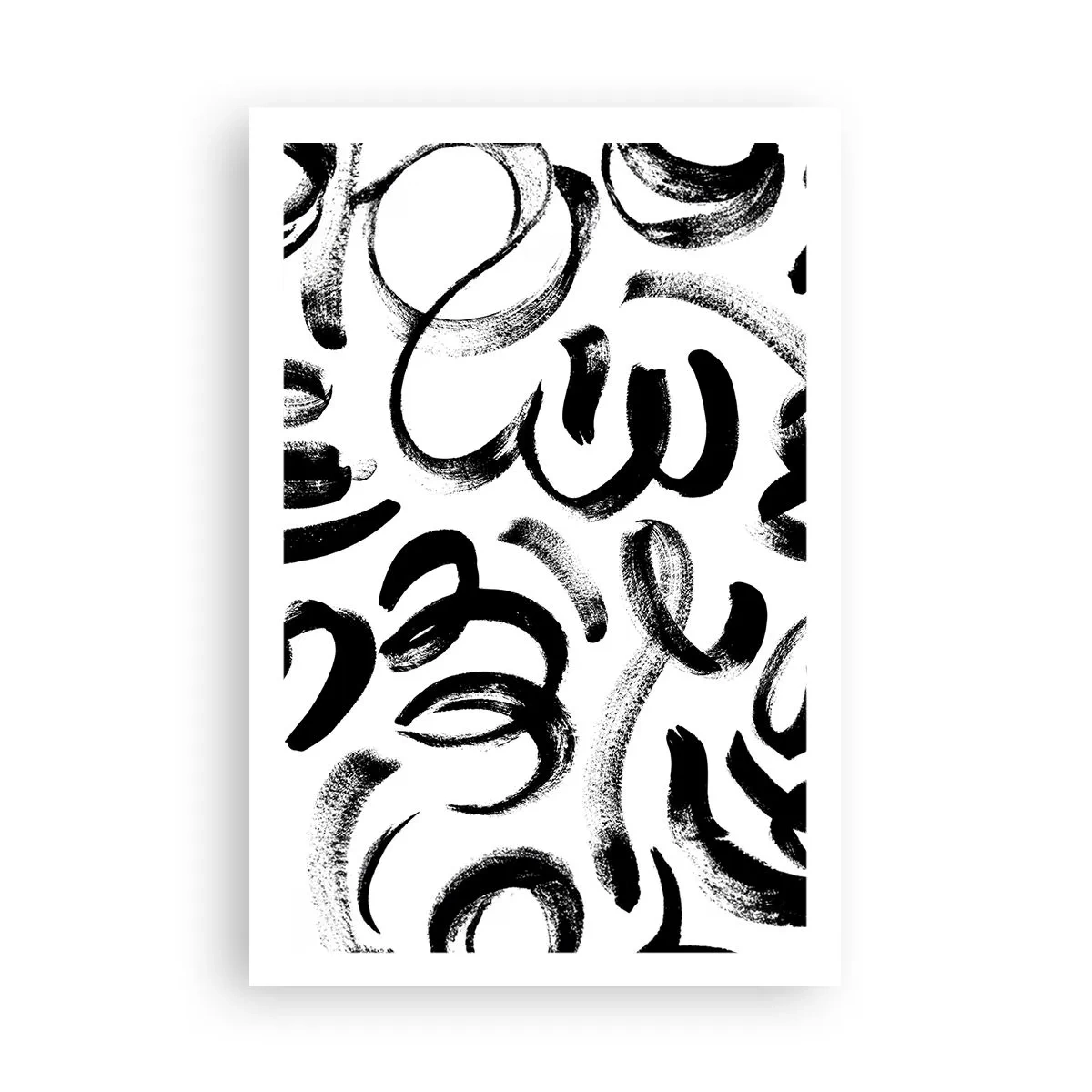 Poster - Nero su bianco - 61x91 cm