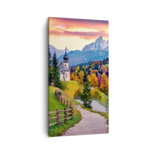 Quadro su tela - Stampe su Tela - Un paesaggio come dipinto - 45x80 cm