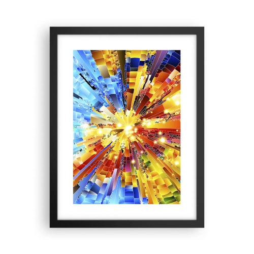 Poster in cornice nera - In medias res - 30x40 cm