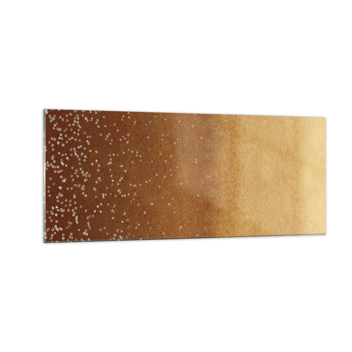 Quadro su vetro - La nascita della luce - 100x40 cm