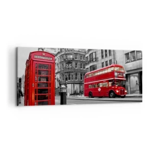Quadro su tela - Stampe su Tela - Il più rosso d'Europa - 100x40 cm