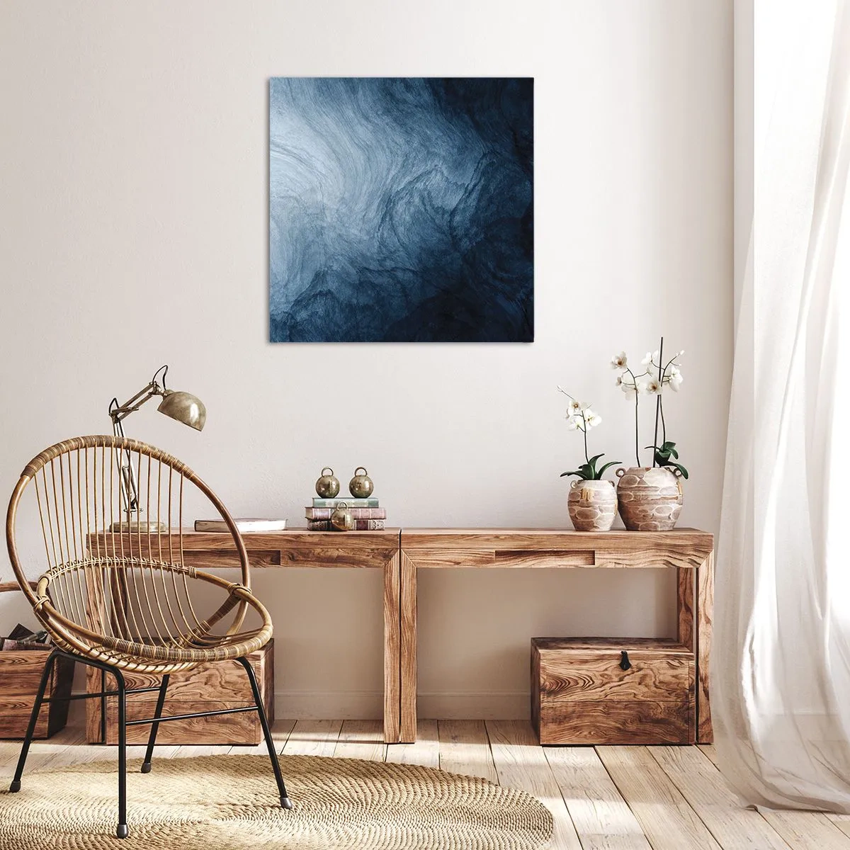 Quadro su tela - Stampe su Tela - Arrivando in profondità - 30x30 cm
