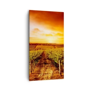 Quadro su tela - Stampe su Tela - Profumo di frutta con una nota di sole - 55x100 cm