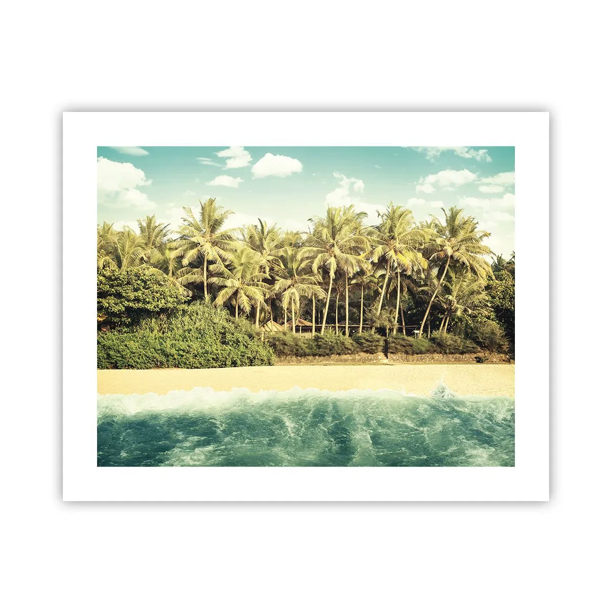 Poster - Forse qui? - 50x40 cm