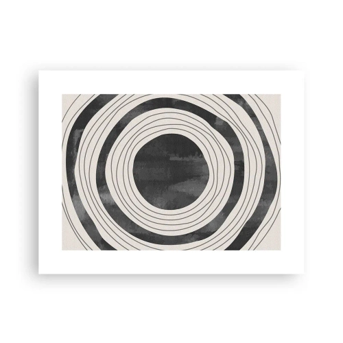 Poster - Proprio al centro - 40x30 cm