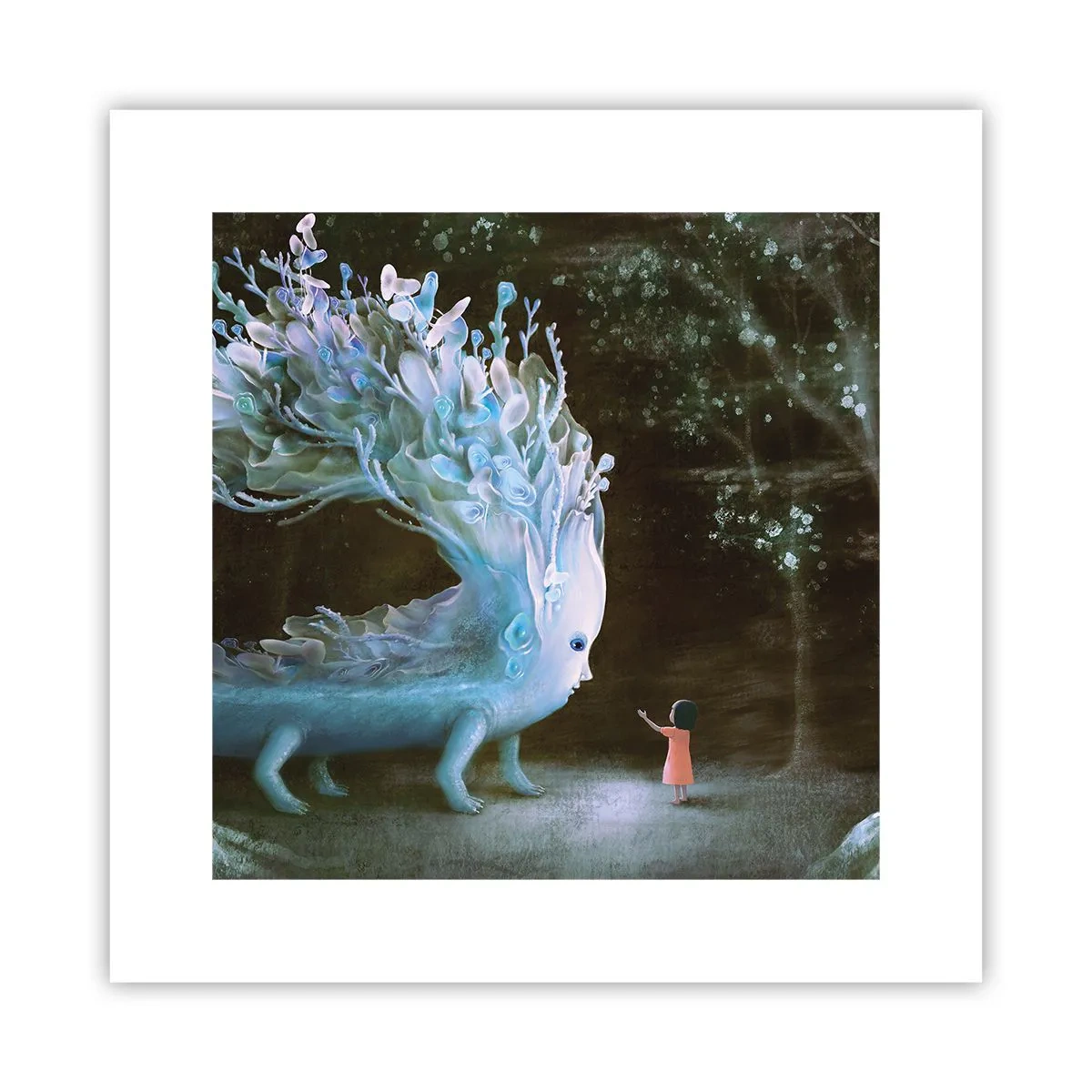 Poster - Incontro fantastico - 30x30 cm