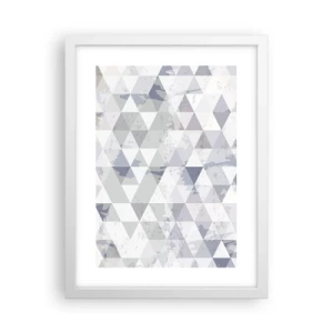 Poster in cornice bianca - Al ritmo di tre - 30x40 cm