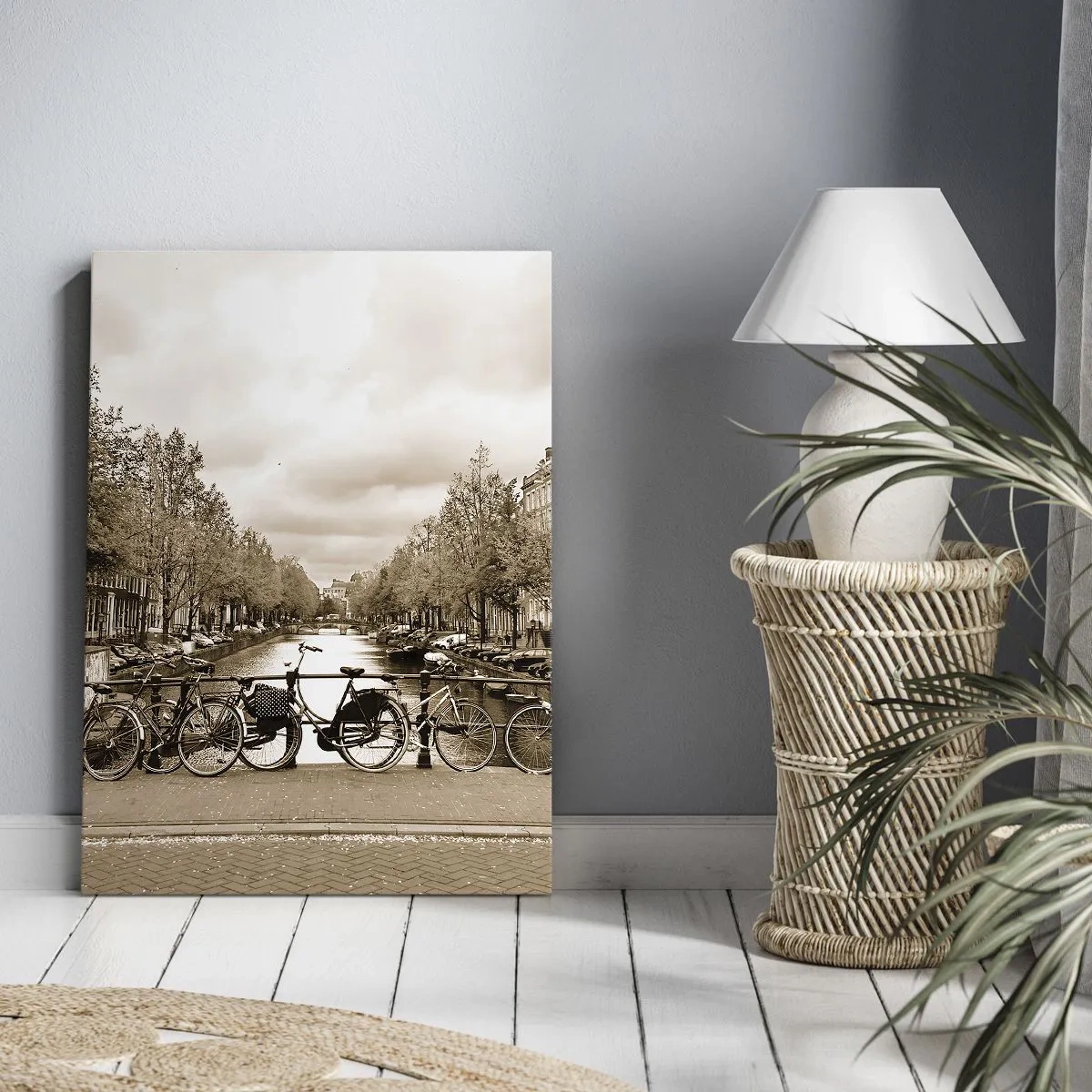 Quadro su tela - Stampe su Tela - Atmosfera olandese - 45x80 cm