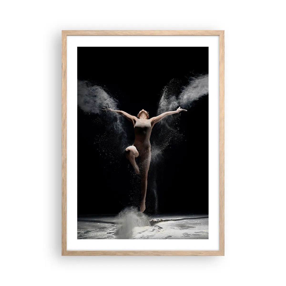 Poster in cornice rovere chiaro - Gli elfi esistono - 50x70 cm