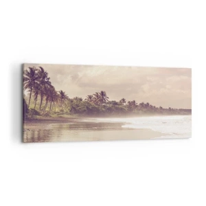 Quadro su tela - Stampe su Tela - La carezza delle onde - 100x40 cm