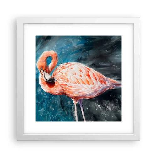 Poster in cornice bianca - Naturalmente decorativo - 30x30 cm