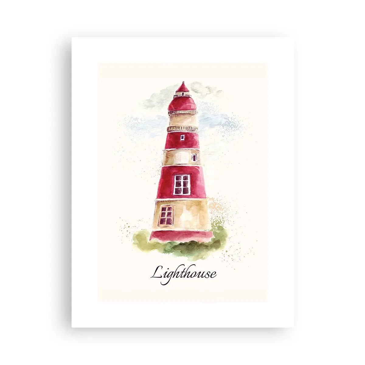 Poster - Attorno è sempre bel tempo - 30x40 cm