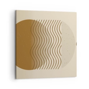 Quadro su tela - Stampe su Tela - Sull'origine delle figure geometriche - 50x50 cm