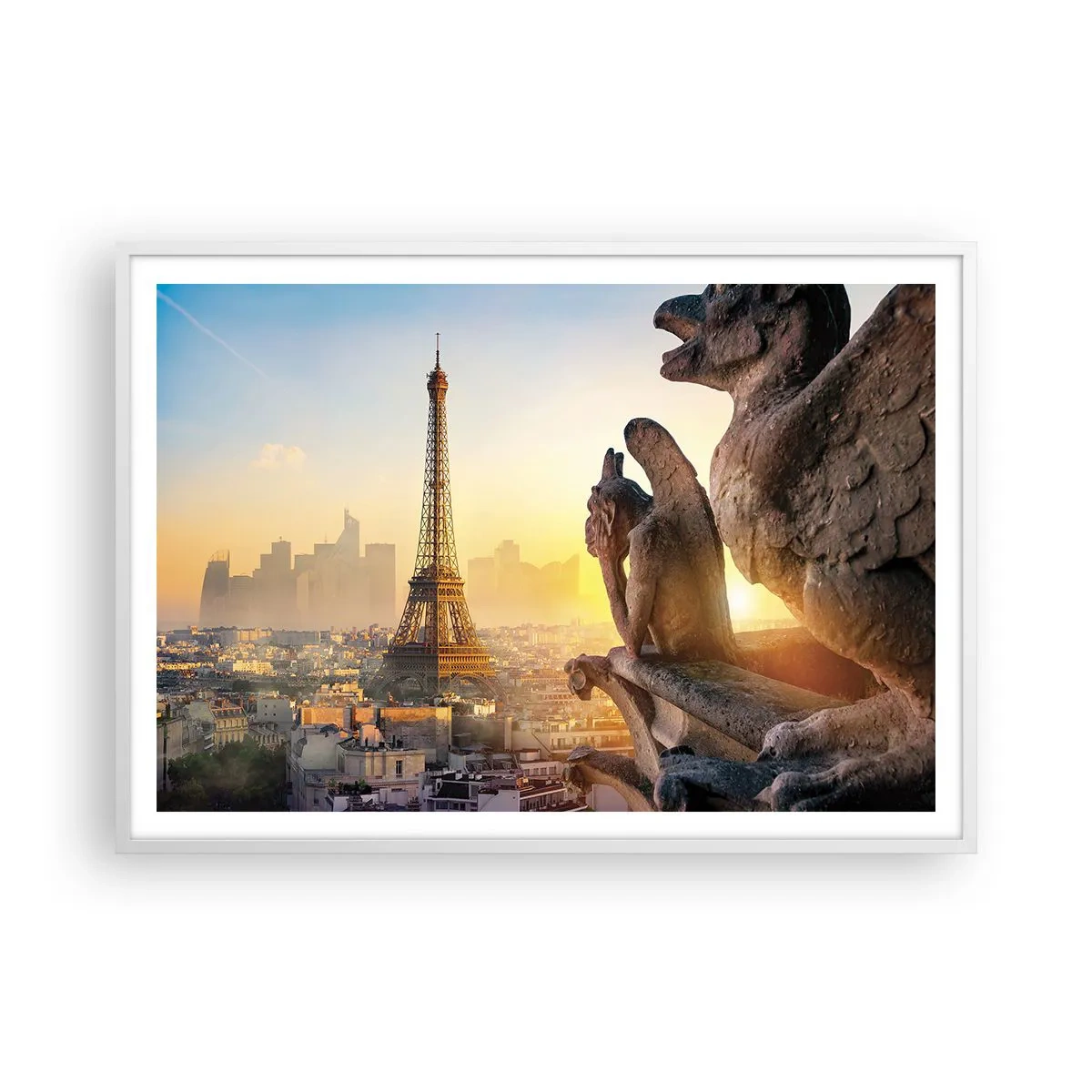 Poster in cornice bianca - Tante cose sono cambiate... - 100x70 cm