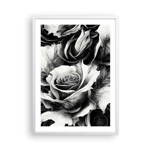 Poster in cornice bianca - Sempre regina - 50x70 cm