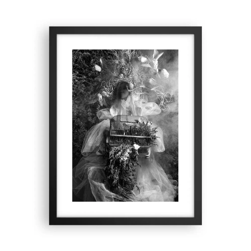 Poster in cornice nera - Madre natura stessa - 30x40 cm