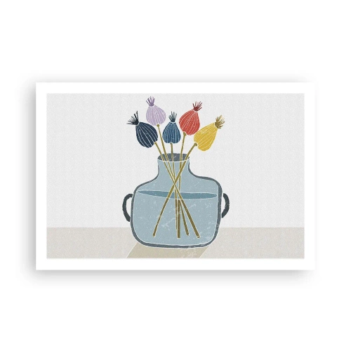 Poster - Il silenzio dei papaveri - 91x61 cm